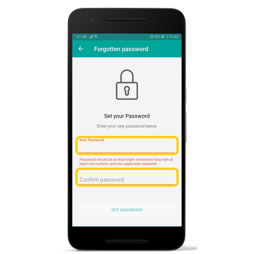 How to reset your password from the mobile app – Repsly Knowledge Base